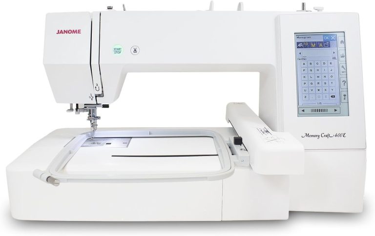 Unveiling the Memory Craft 400E Embroidery Machine: A Comprehensive Review